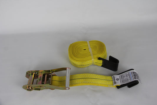 ENSAMBLE C/MATRACA 2" C/GANCHO PLANO X 30 FT CLT 1513 KG