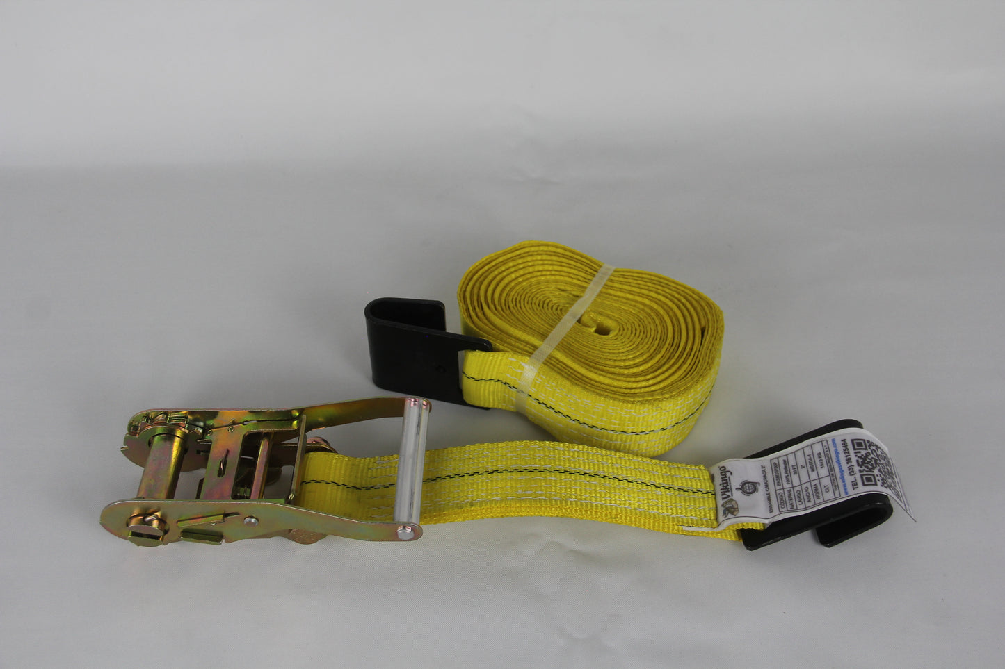 ENSAMBLE C/MATRACA 2" C/GANCHO PLANO X 30 FT CLT 1513 KG
